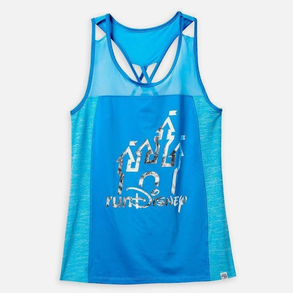 runDisney Castle Performance Tank Top “every mile is magic” for Women Size XL - Picture 1 of 10